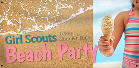 custom girl scout banners