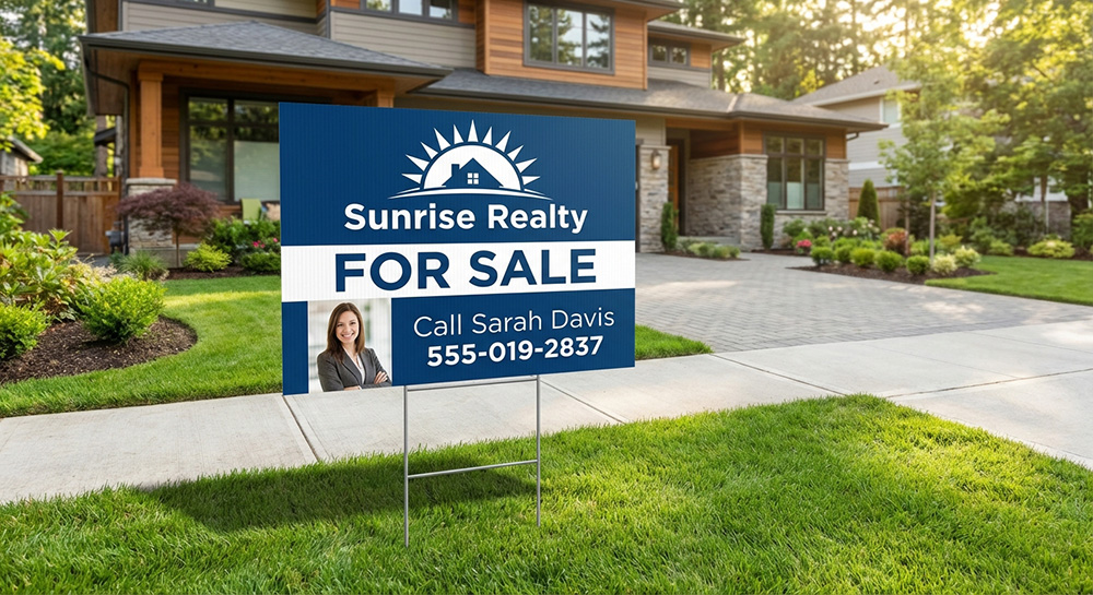 custom yard signs | Banners.com