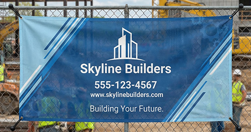 Custom Mesh Banners