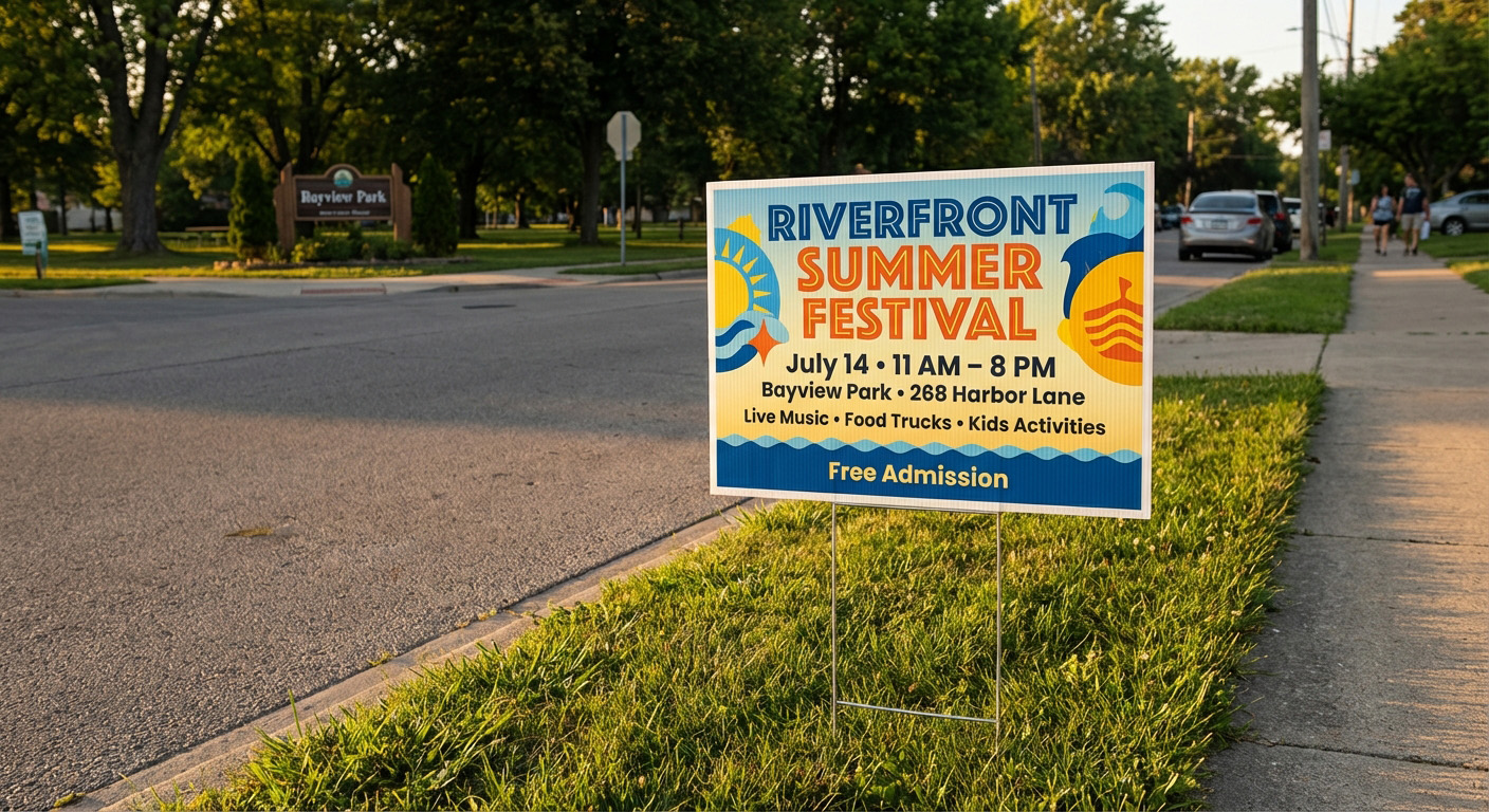 Custom Bulk Yard Signs | Banners.com