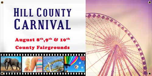 custom community event banner