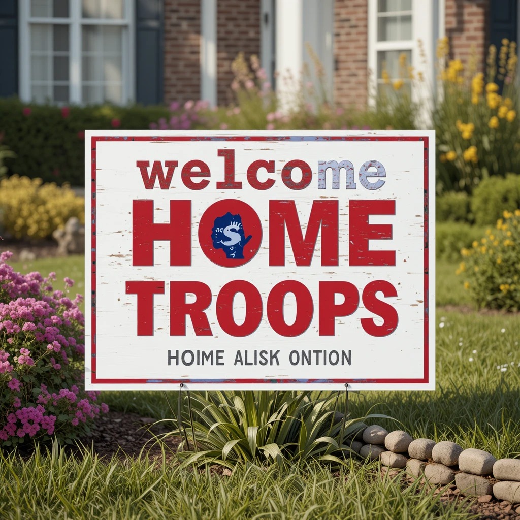 Welcome Home Sign | Banners.com