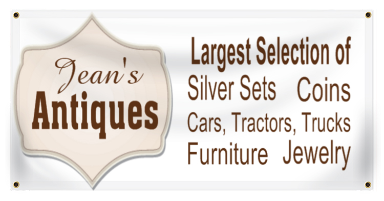 Custom antique banner 
