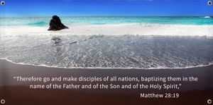 custom bible verse banner