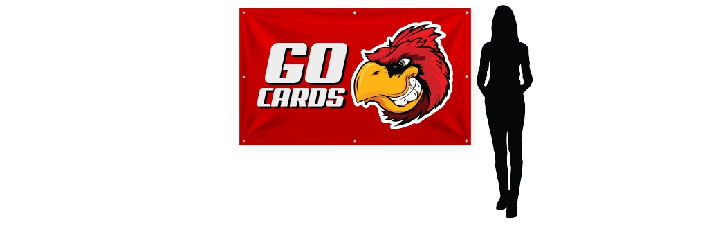 Cardinal Standard size banner