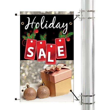 Holiday Sale Pole Banner
