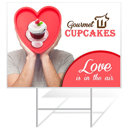 Cupcake Yard Sign | Banners.com