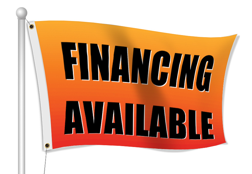 Custom Financial Flag