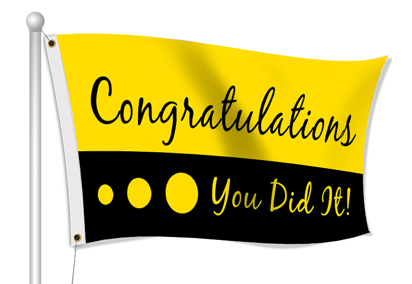 Graduation Flag | Banners.com