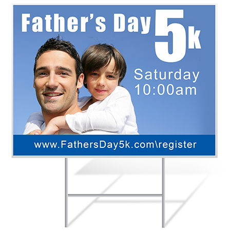 Father's Day Yard Sign Example | Banners.com