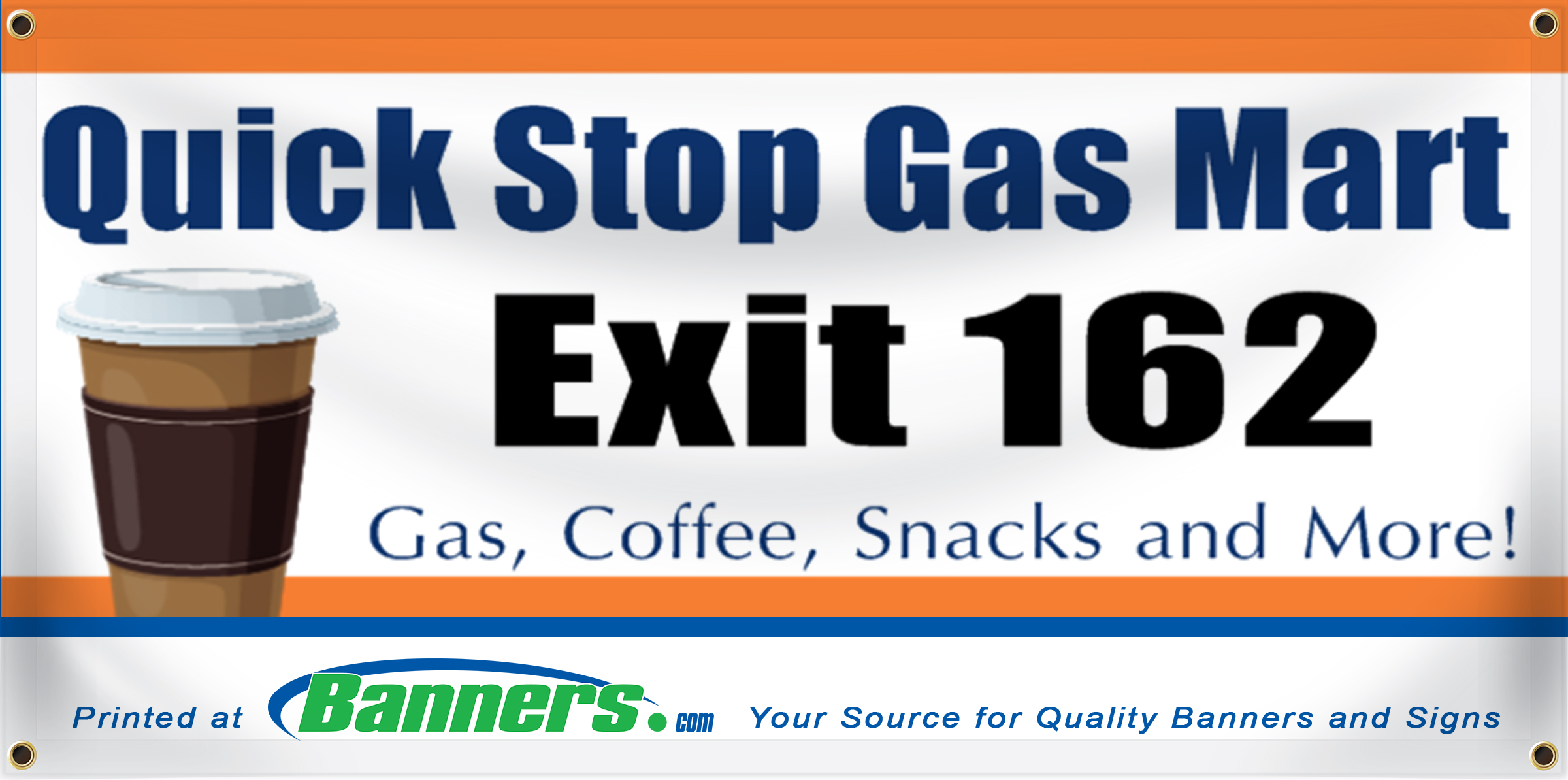 Co-Sponsor Banner Example | Banners.com
