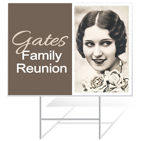 Family Reunion Yard Signs