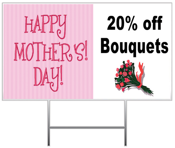 Mothers Day Yard Sign | Banners.com