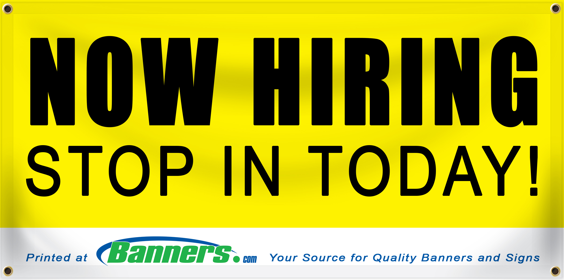 Co-Sponsor Banner Example | Banners.com