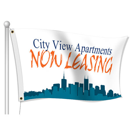 Now Leasing Flag | Banners.com