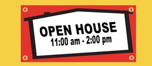 Open House Banner | Banners.com
