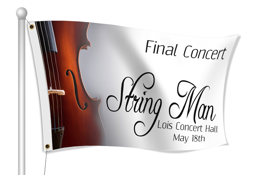 Concert Flags | Banners.com