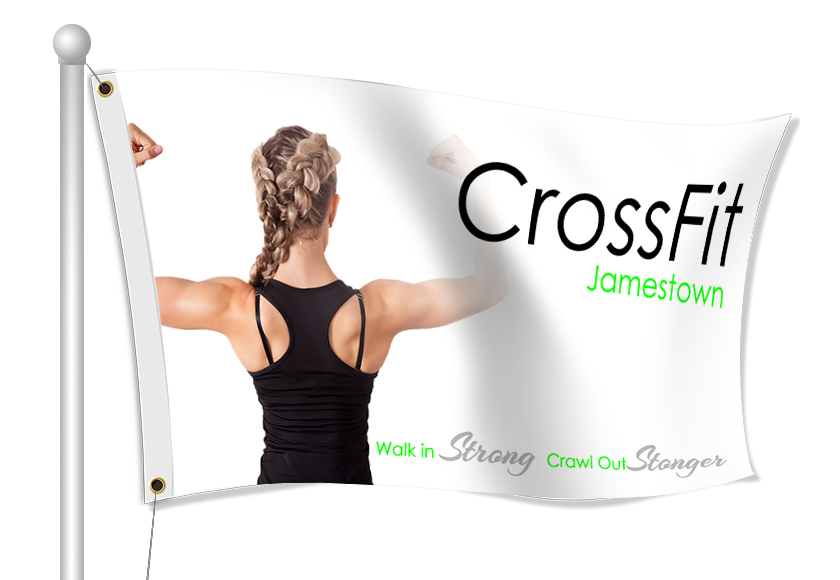 Custom Crossfit Flags