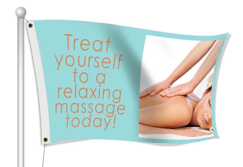 Massage Flags | Banners.com