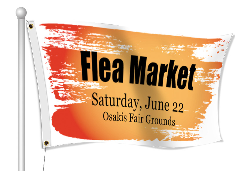 Flea Market Flag | Banners.com