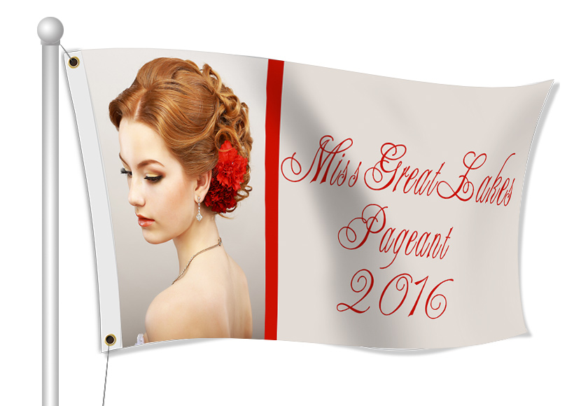 Pageant Flags | Banners.com