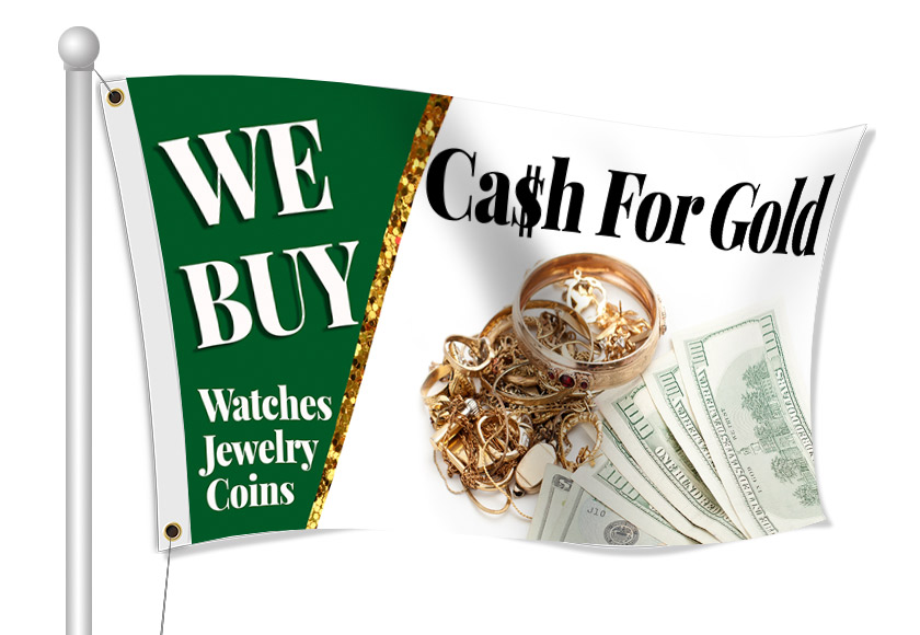 Pawn Shop Flags | Banners.com