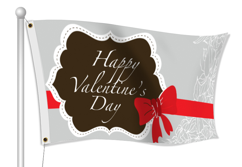 valentines day flag | Banners.com