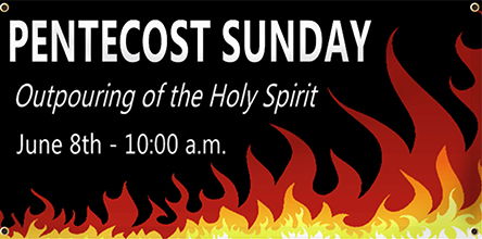 Pentecost Banner | Banners.com