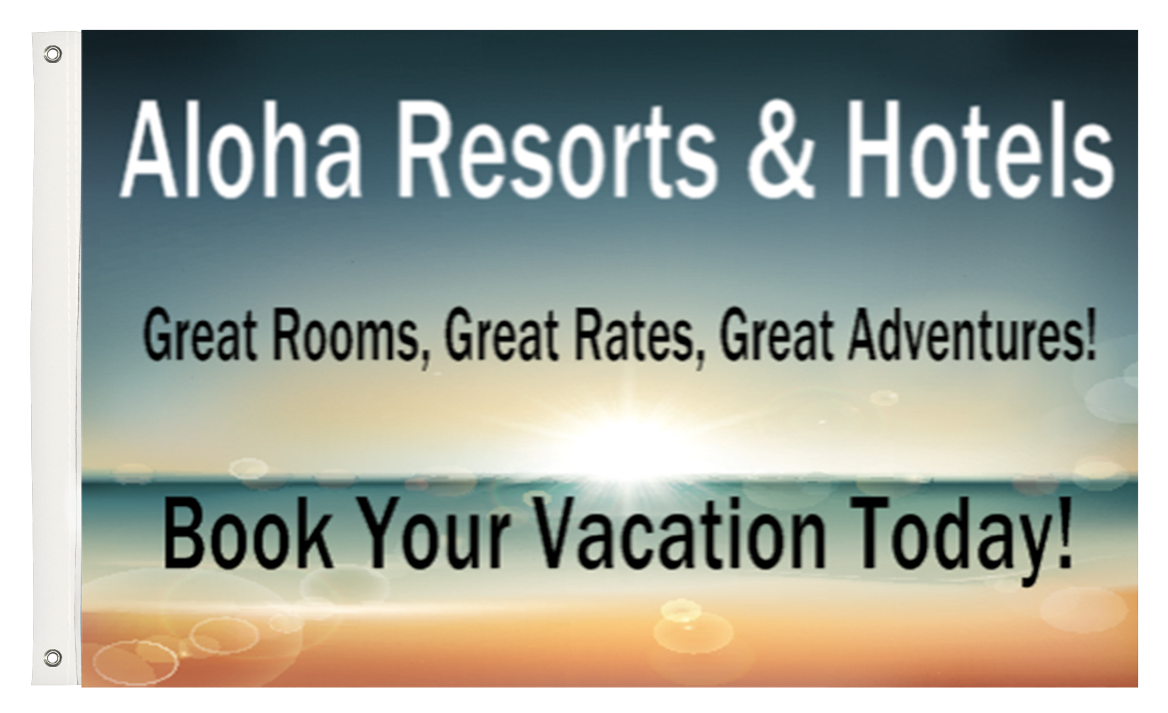 resort flag | Banners.com