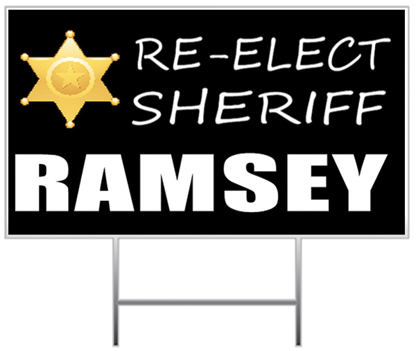 Sheriff Election Yard Signs | Banners.com