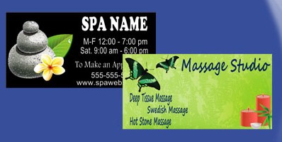 Spa Banner | Banners.com