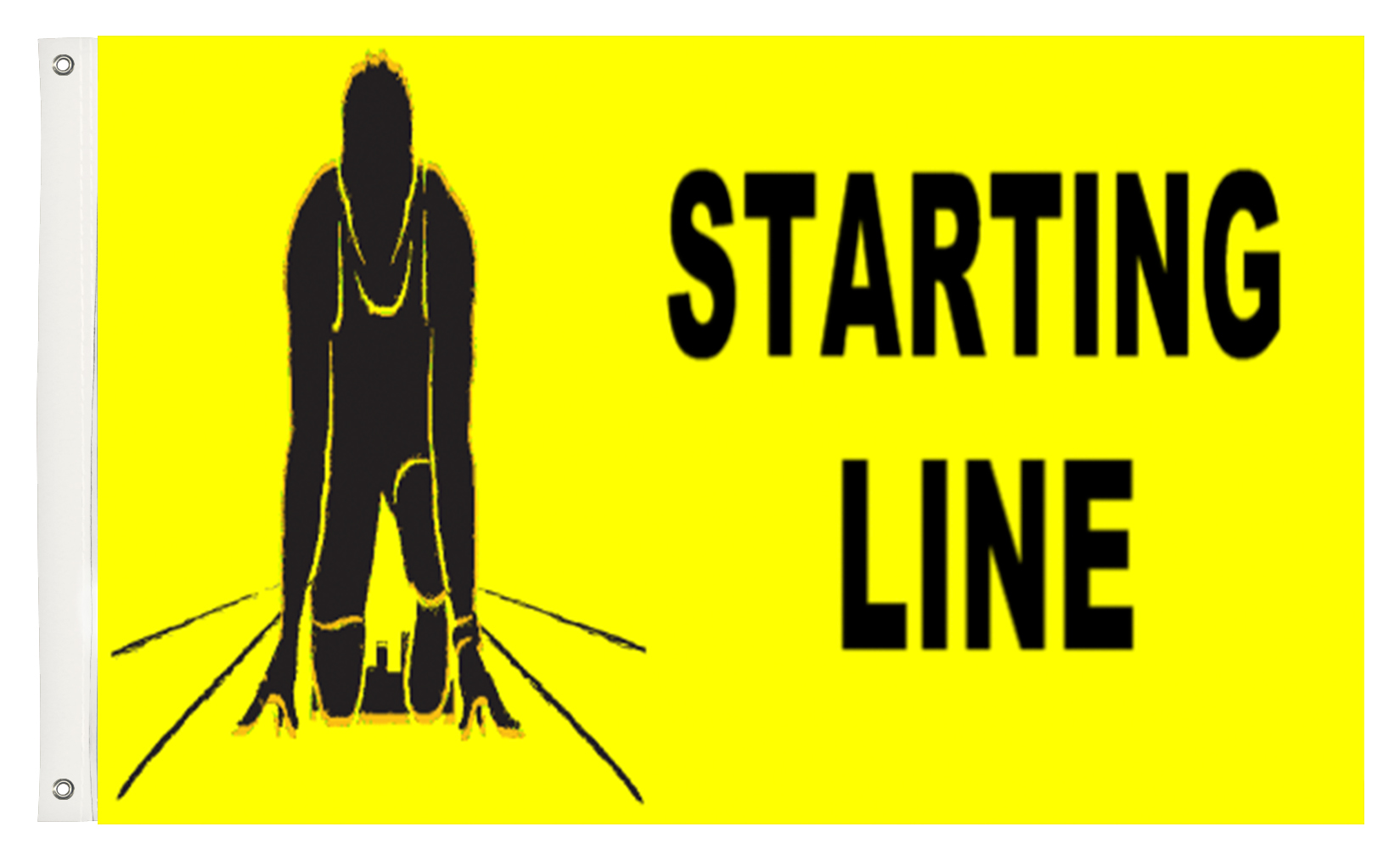 Start Line Flag | Banners.com
