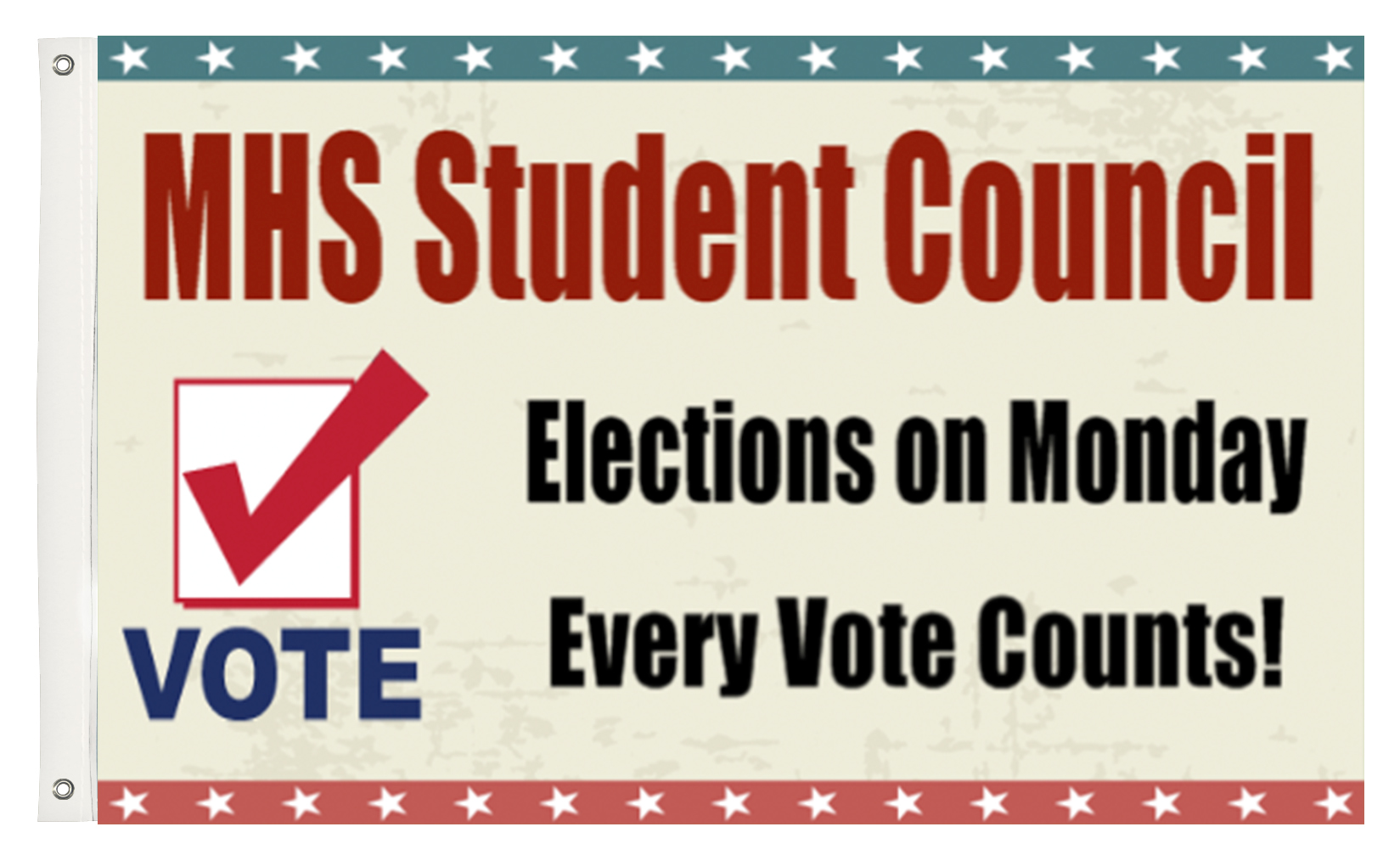 Student Council Flag | Banners.com
