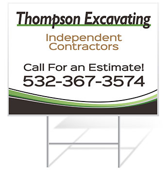 Contracting sign | Banners.com