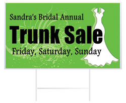 Wedding yard Sign | Banners.com