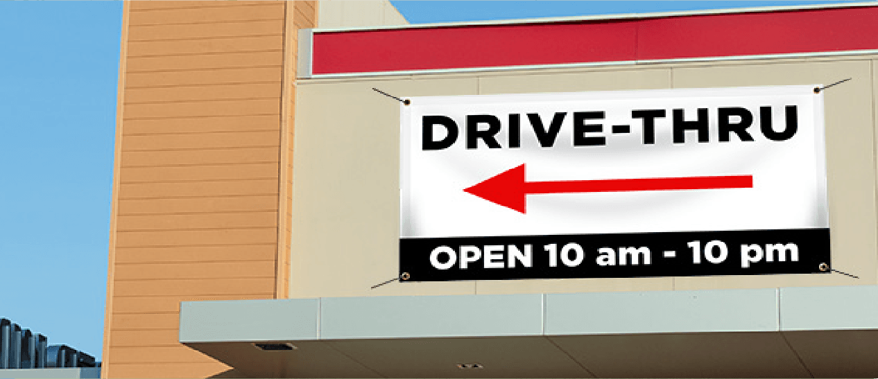 Drive Through Banner | Banners.com